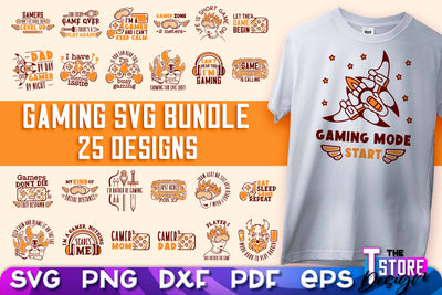 Gaming SVG Design | Gamer Quotes SVG | Funny Sayings SVG v.2 SVG The T Store Design 