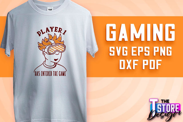 Gaming SVG Design | Gamer Quotes SVG | Funny Sayings SVG v.2 SVG The T Store Design 
