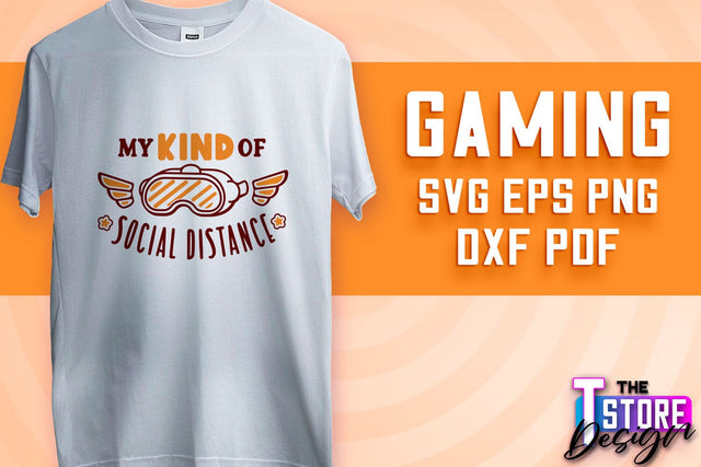 Gaming SVG Design | Gamer Quotes SVG | Funny Sayings SVG v.2 SVG The T Store Design 