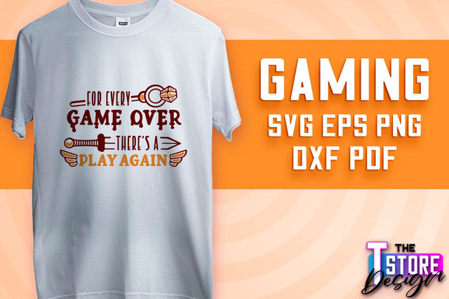 Gaming SVG Design | Gamer Quotes SVG | Funny Sayings SVG v.2 SVG The T Store Design 