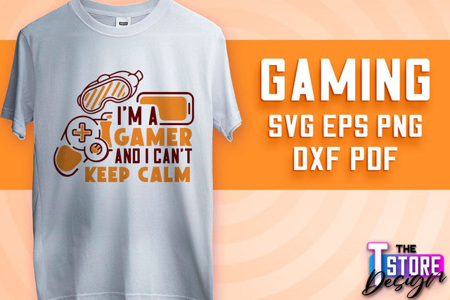 Gaming SVG Design | Gamer Quotes SVG | Funny Sayings SVG v.2 SVG The T Store Design 