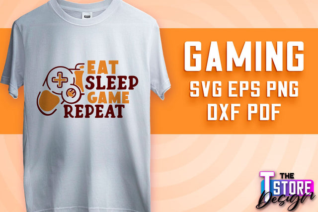 Gaming SVG Design | Gamer Quotes SVG | Funny Sayings SVG v.2 SVG The T Store Design 