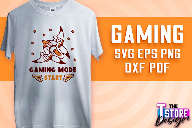 Gaming SVG Design | Gamer Quotes SVG | Funny Sayings SVG v.2 SVG The T Store Design 