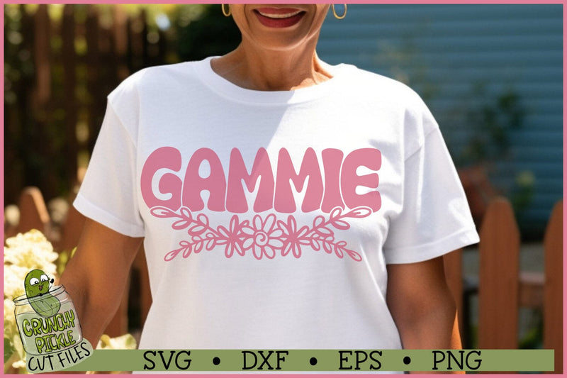 Gammie Flowers SVG File SVG Crunchy Pickle 