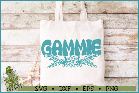 Gammie Flowers SVG File SVG Crunchy Pickle 