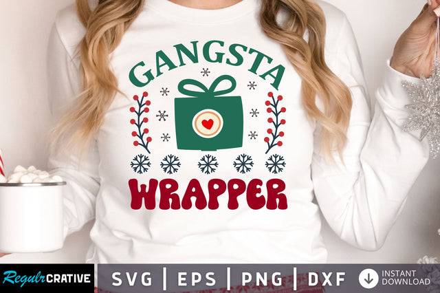 Gangsta wrapper SVG Design SVG Regulrcrative 