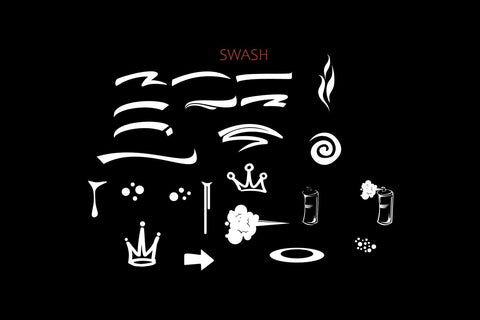 Ganker Storm - Simple Graffiti Font with Swash Font Mozzatype 