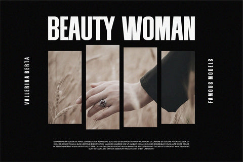 Gankies - Bold Condensed Sans Serif Font studioalmeera 