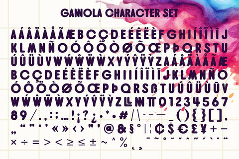 Gannola - Retro Rounded Sans Font studioalmeera 
