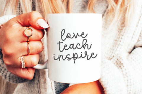 Garden Bird - Cute Handwritten Font Font KA Designs 