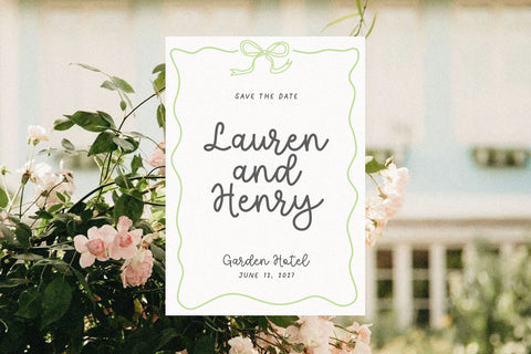 Garden Bird - Cute Handwritten Font Font KA Designs 