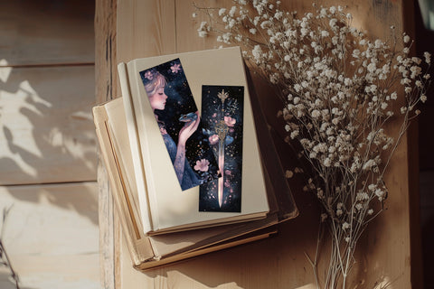 Garden Bookmark | Fantasy Printable Bundle SVG GlamArtZhanna 