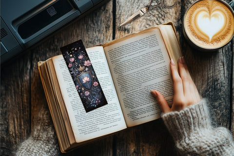 Garden Bookmark | Fantasy Printable Bundle SVG GlamArtZhanna 