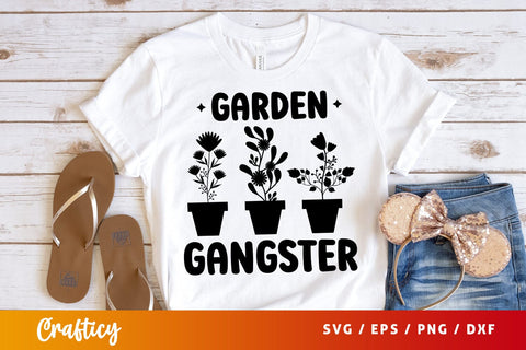Garden gangster SVG Design SVG Designangry 