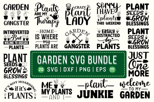 Garden svg bundle SVG Designangry 