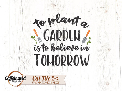 Gardening Quotes Mini Bundle SVG Caffeinated SVGs 