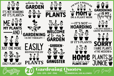 Gardening SVG Bundle SVG Designangry 