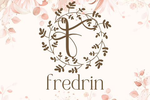 Garlavia Monogram Font Dm Letter Studio 