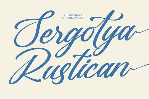 Gartenya Calligraph - Modern Calligraphy Font Font Letterena Studios 