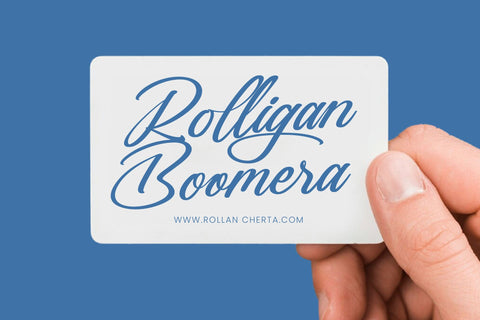 Gartenya Calligraph - Modern Calligraphy Font Font Letterena Studios 