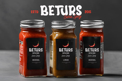 Garuton - Sauce Display Font Font twinletter 
