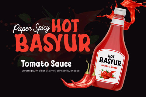 Garuton - Sauce Display Font Font twinletter 
