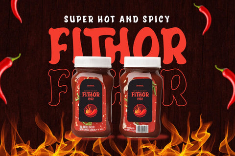 Garuton - Sauce Display Font Font twinletter 
