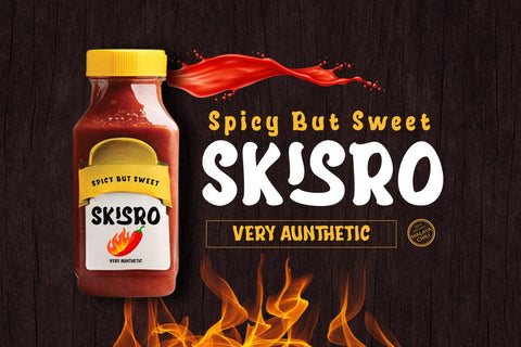 Garuton - Sauce Display Font Font twinletter 