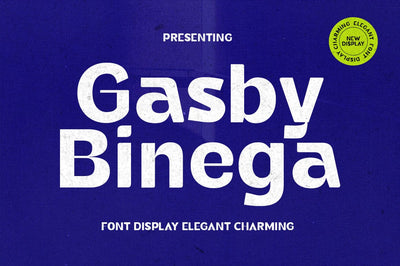 Gasby Binega Font gatype 