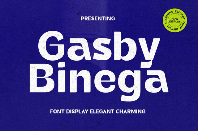 Gasby Binega Font gatype 