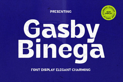 Gasby Binega Font gatype 