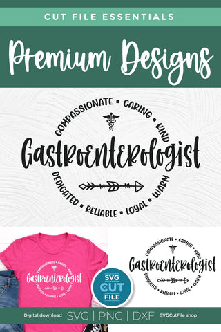 Gastroenterologist svg - unisex design for crafters SVG SVG Cut File 
