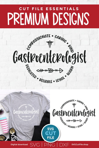 Gastroenterologist svg - unisex design for crafters SVG SVG Cut File 