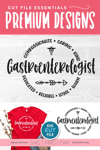 Gastroenterologist svg - unisex design for crafters SVG SVG Cut File 