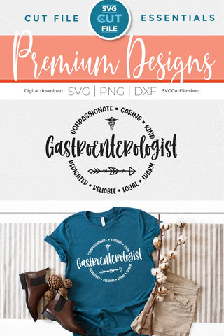Gastroenterologist svg - unisex design for crafters SVG SVG Cut File 