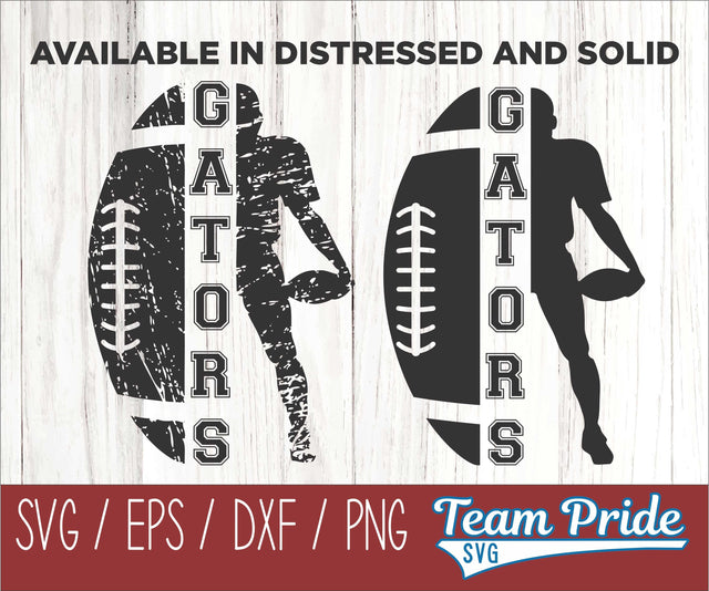 Gators Football SVG Digital Download Printable - SVG, EPS, DXF, PNG 4 SVG Team Pride SVG 