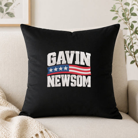 Gavin Newsom America Flag Embroidery Design – Patriotic Political Machine Embroidery File, USA Flag Election Design Embroidery/Applique DESIGNS PatternFeed8 
