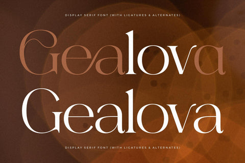 Gealova Font Storytype Studio 