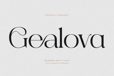 Gealova Font Storytype Studio 
