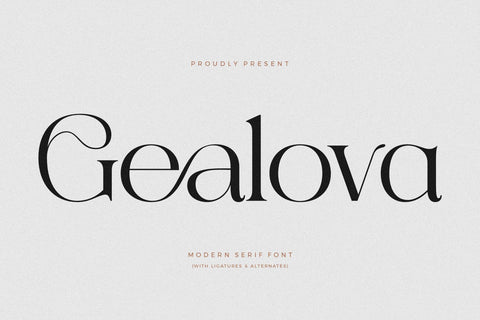 Gealova Font Storytype Studio 