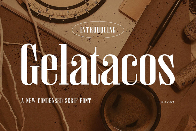 Gelatacos - Classy & Stylish Serif Font studioalmeera 