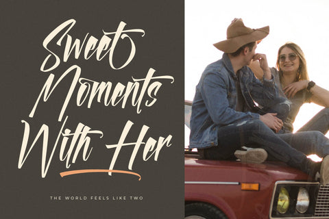 Gelaxttron Beyonkers - Modern Calligraphy Font Font Letterena Studios 