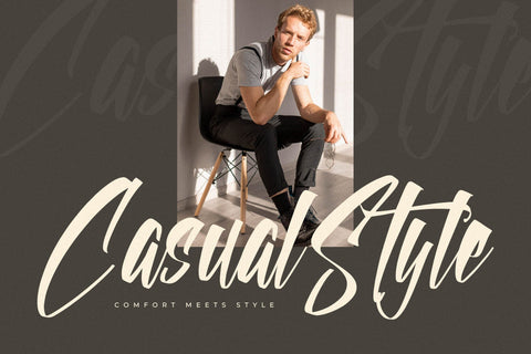 Gelaxttron Beyonkers - Modern Calligraphy Font Font Letterena Studios 