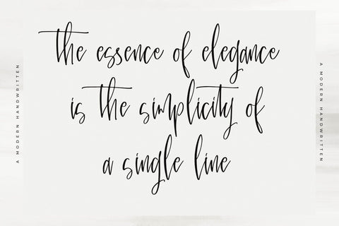 Gella Romane - Modern Handwritten Font Letterena Studios 