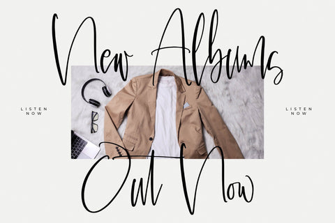 Gella Romane - Modern Handwritten Font Letterena Studios 