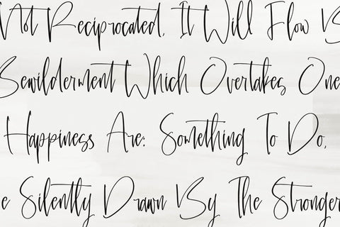 Gella Romane - Modern Handwritten Font Letterena Studios 
