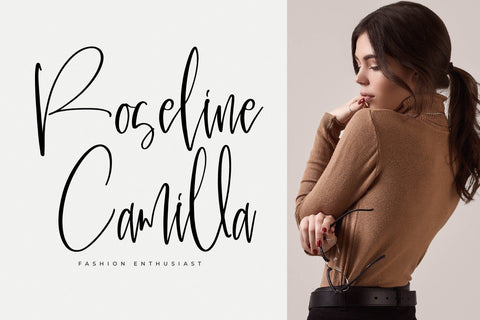Gella Romane - Modern Handwritten Font Letterena Studios 