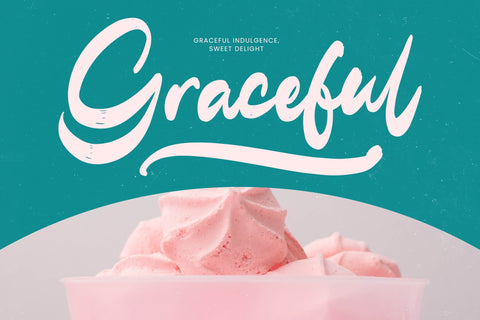 Gelmake Clencha - Bold Calligraphy Font Font Letterena Studios 