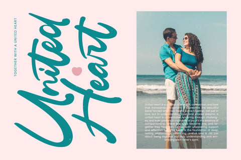 Gelmake Clencha - Bold Calligraphy Font Font Letterena Studios 