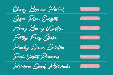 Gelmake Clencha - Bold Calligraphy Font Font Letterena Studios 